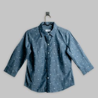 3Vo6Oh Men's Long Sleeve Oxford Shirt — Regular Fit Button-Down