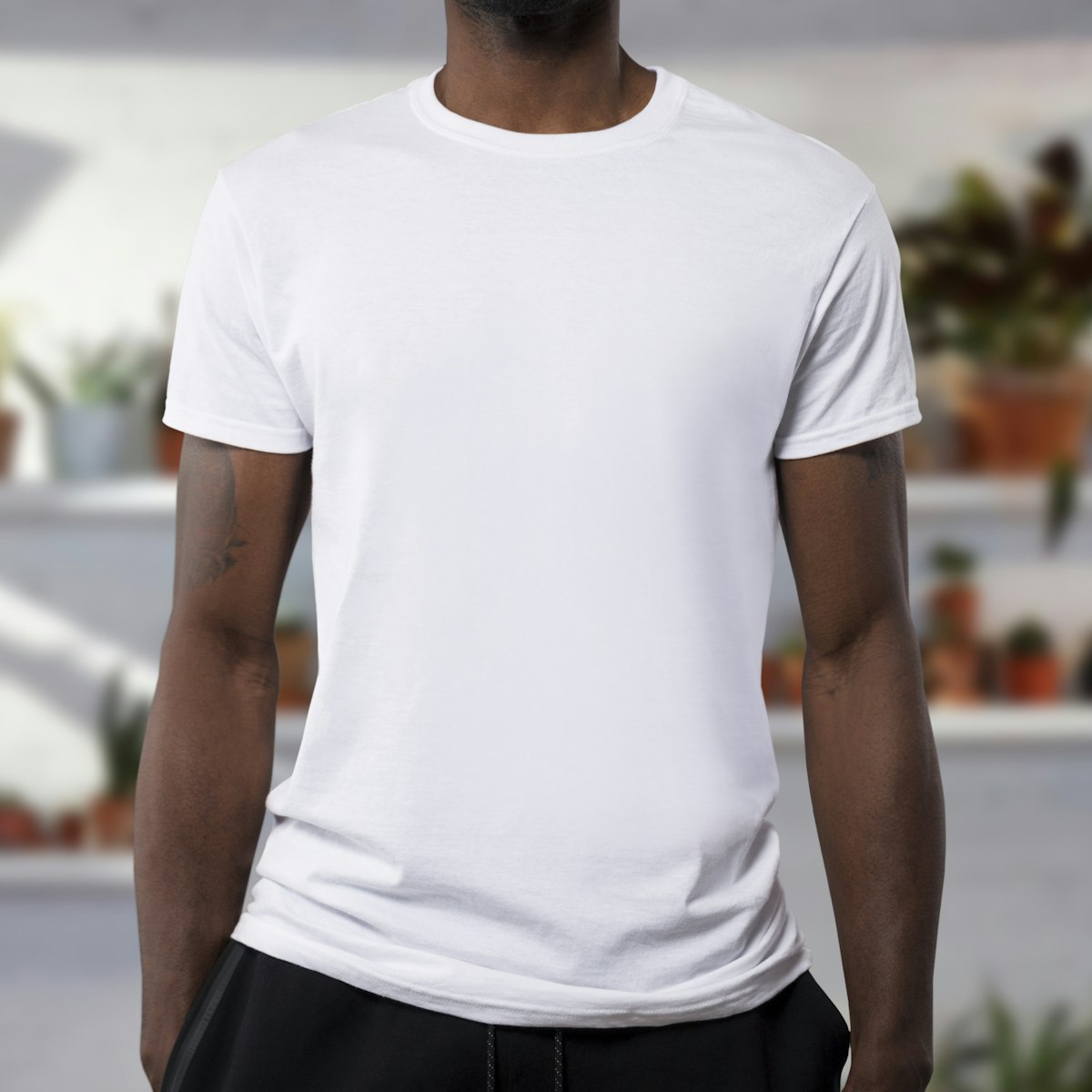 3Vo6Oh Men's Classic Crew Neck T-Shirt — Soft Cotton Everyday Tee